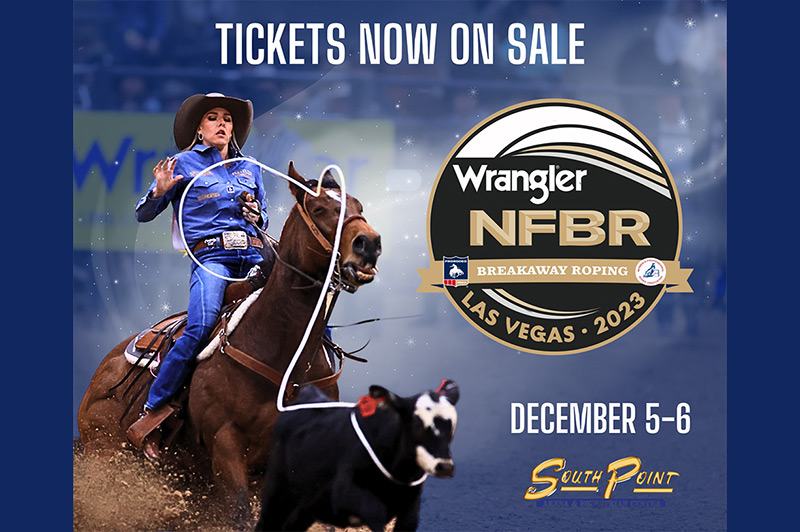 2023 Wrangler National Finals Breakaway Roping Tickets On Sale NOW