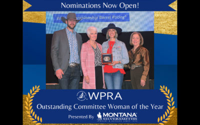 Nominations for Outstanding Committee Woman of the Year – Presented by Montana Silversmiths Now Being Accepted