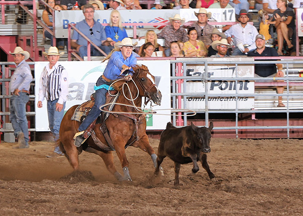 Hanchey Making Headlines in Breakaway Roping