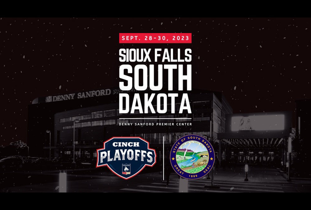 Sioux Falls to Host Cinch Playoffs Event September 28-30 Next Year