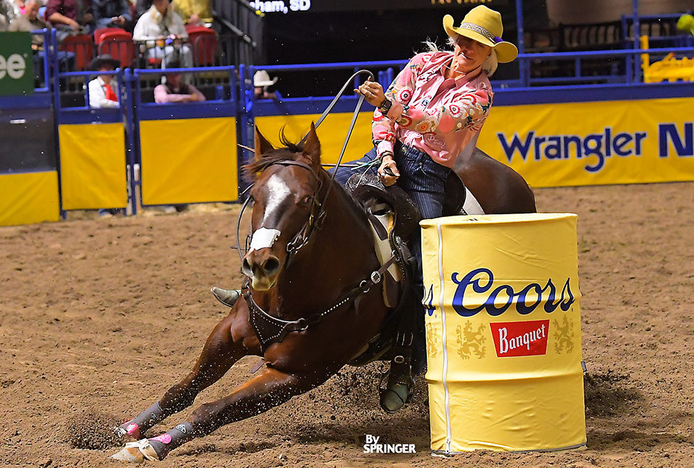 Summer Kosel Brought the Heat in the Fifth Round of the Wrangler NFR