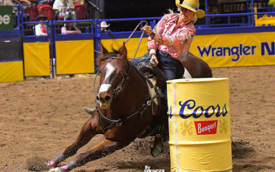 Summer Kosel Brought the Heat in the Fifth Round of the Wrangler NFR