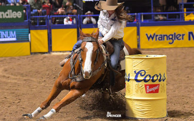 Barrel Racer Turned Up The Heat in Rd. 8, Pozzi Tonozzi Clinches Third World Title