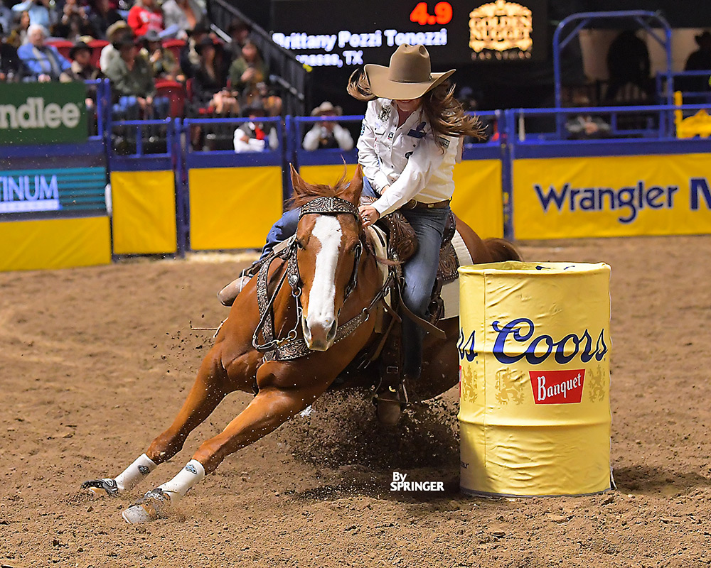 Barrel Racer Turned Up The Heat in Rd. 8, Pozzi Tonozzi Clinches Third