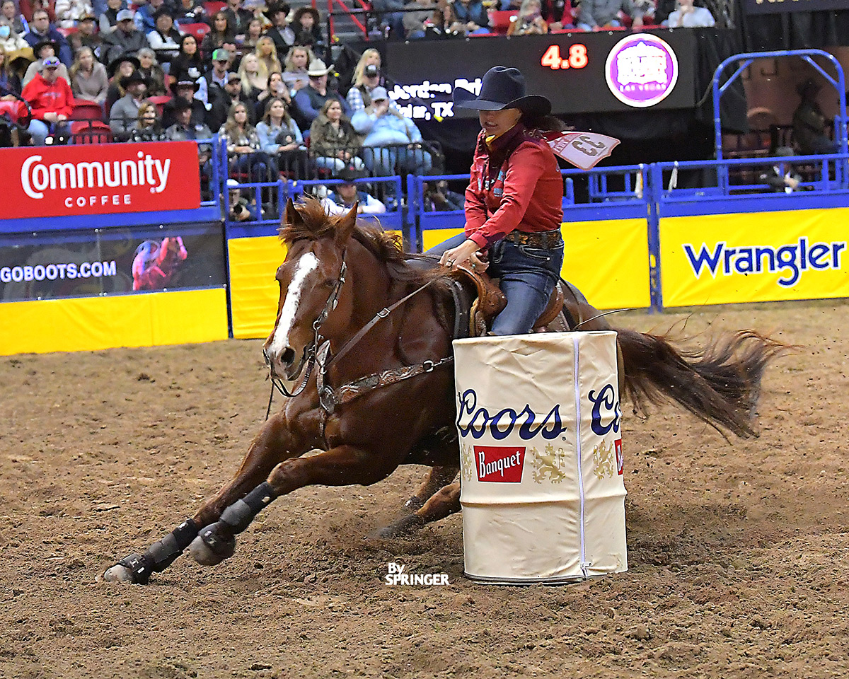 Briggs Takes Victory Lap in Eighth Round at the Wrangler NFR - WPRA