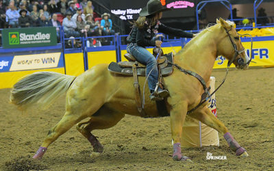 Sister Speeds Through Cloverleaf Pattern Turning in Fastest Time at 2022 Wrangler NFR