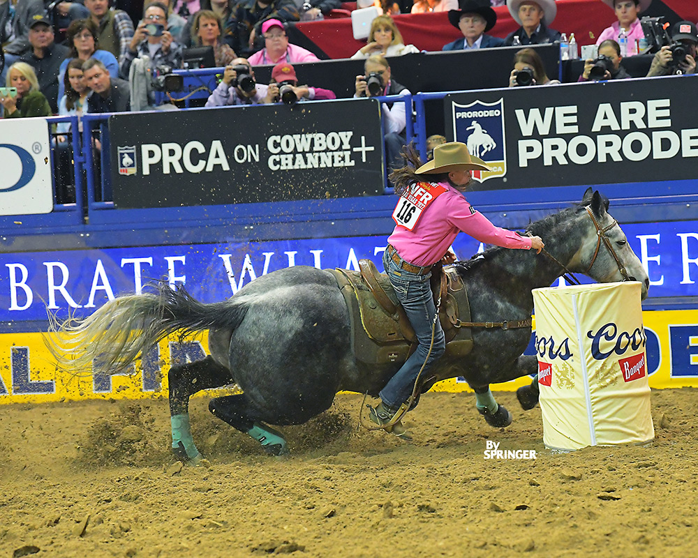 Lockhart, Kinsel Split the Round 5 Win at the 2022 Wrangler NFR - WPRA