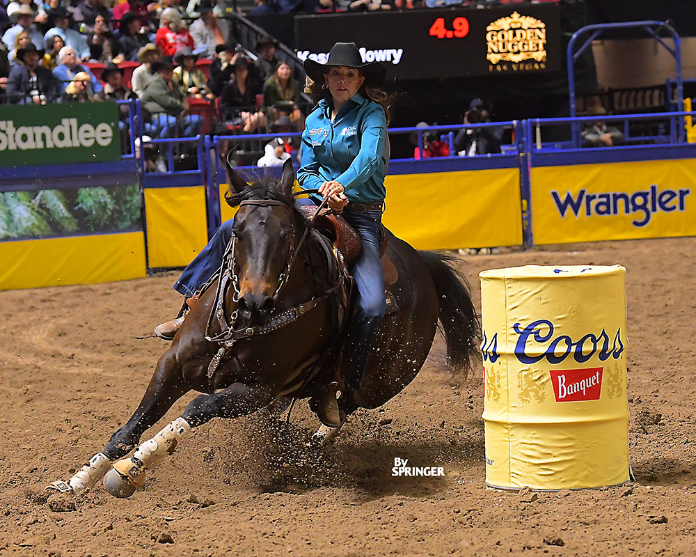 Barrel Racer Turned Up The Heat in Rd. 8, Pozzi Tonozzi Clinches Third