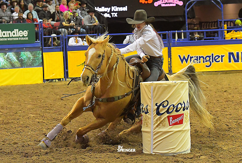 Lockhart, Kinsel Split the Round 5 Win at the 2022 Wrangler NFR