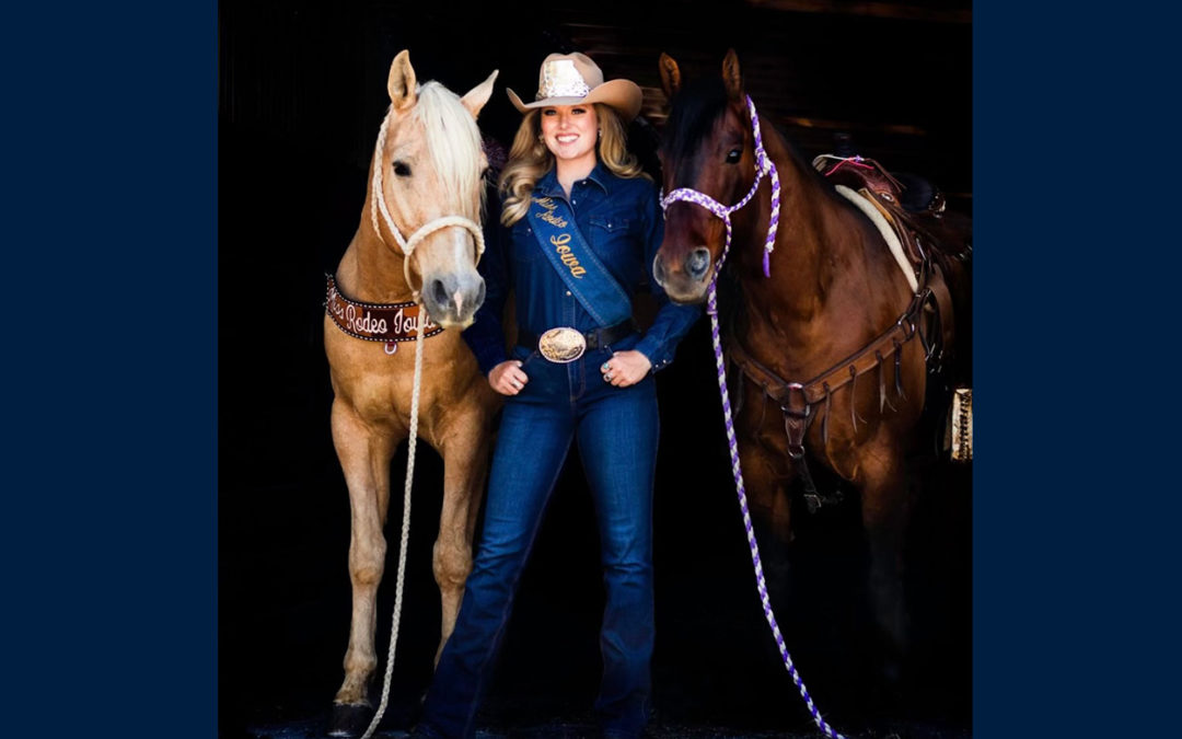 Miss Rodeo Iowa Micah Barnes Stays True to Her Rodeo Roots