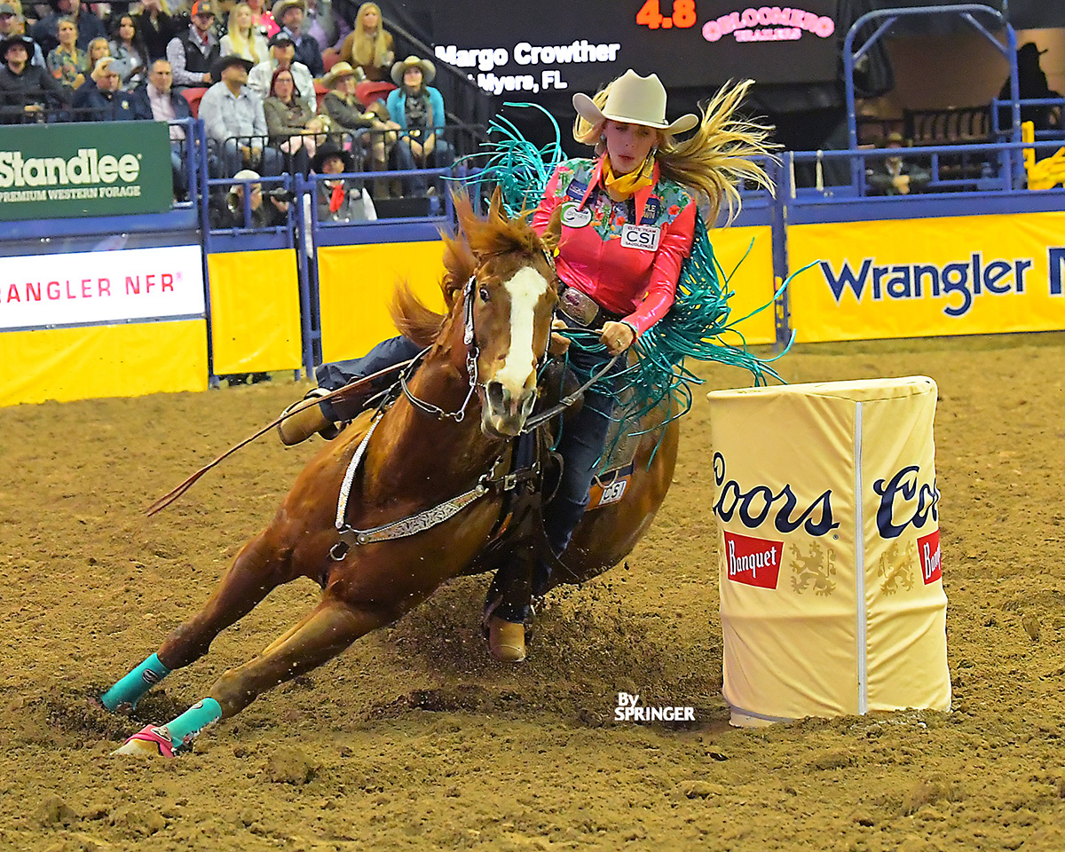 Crowther Catches Eye of Fans with Stylish Outfits at NFR