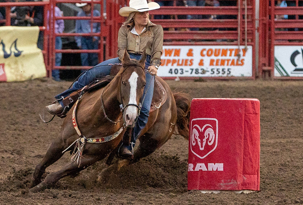 Rookie Choate Tops Barrel Racing Field For Cowboy Christmas with Edens Leading The Way in Breakaway Roping