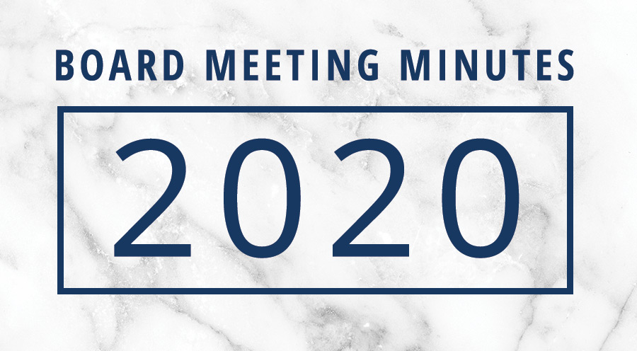 Board Meeting Minutes-2020